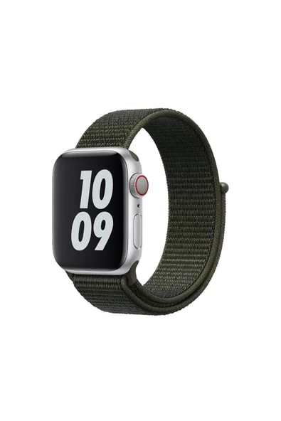 Pazariz Apple Watch Uyumlu3-4-5-6-7-8-sesi ( 38mm - 40mm-41mm ) Dokuma Yüksek Kalite Kordon ürün görseli 1