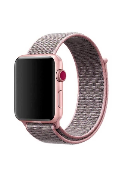 Pazariz Apple Watch Uyumlu 2 3 4 5 38 Mm 40 Mm Hasır Dokuma Spor Kordon ürün görseli 1