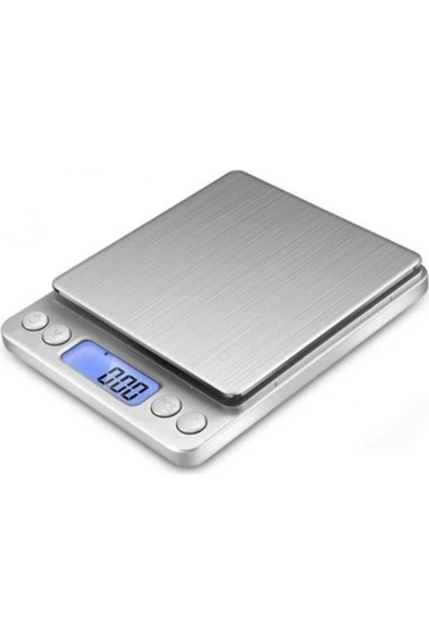 Pazariz Digital Lcd Hassas Tartı-mutfak Terazisi 2kg/0.1gr ürün görseli 1