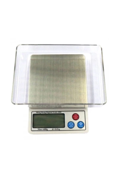 Pazariz Digital Lcd Hassas Terazi 600 Gr 0.01gr Mh-888 ürün görseli 1
