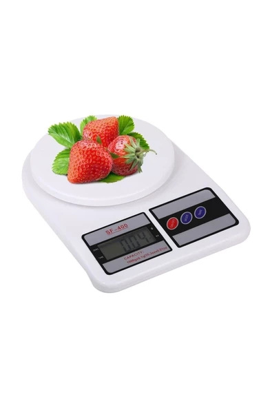 Pazariz Vegetii Digital Lcd Hassas 10 Kg Mutfak Terazisi Tartısı Lcd Ekranlı ürün görseli 1