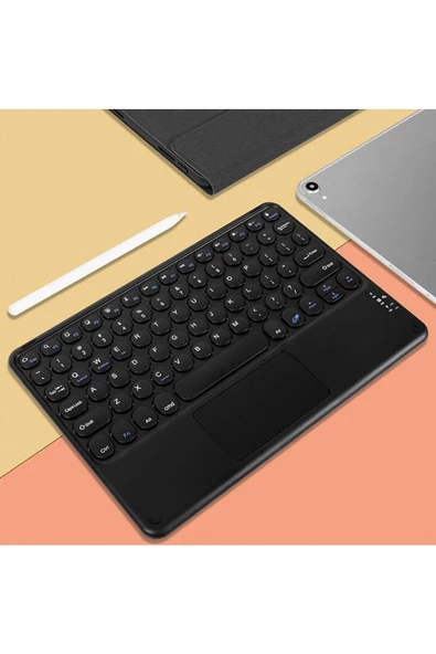 Pazariz Taşınabilir Ios, Android, Windows Uyumlu (bilgisayar, Tablet, Telefon) Touchpad Kablosuz Q K ürün görseli 1