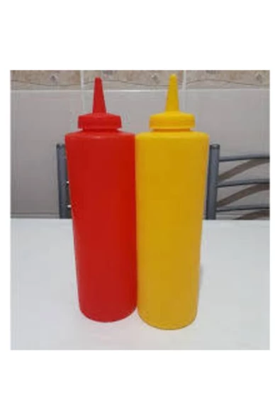Pazariz 2 Li Ketçap Mayonez Sos Şişesi 400 Ml ürün görseli 1