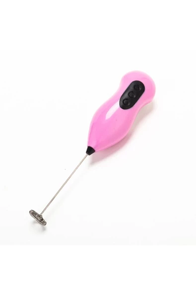 Pazariz Pilli Mini Mixer Kahve Süt Köpürtücü Karıştırıcı Cappucin ürün görseli 1