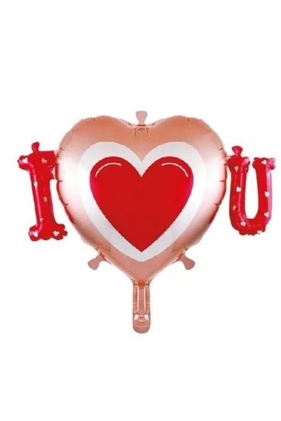 Pazariz I Love You Folyo Balon 80x62 ürün görseli 1