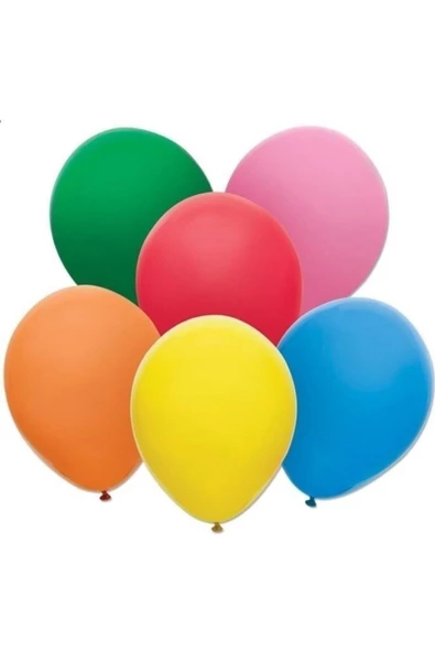 Pazariz Pastel Renk Karışık Balon 12" Inç - 20 Adet- ürün görseli 1