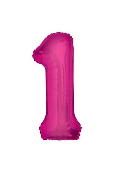 Pazariz 1 Pembe Folyo Balon ürün görseli 1