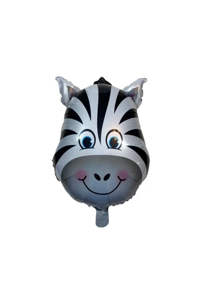 Pazariz Zebra Figürlü Folyo - Folyo Balon - 18 Inç ürün görseli 1