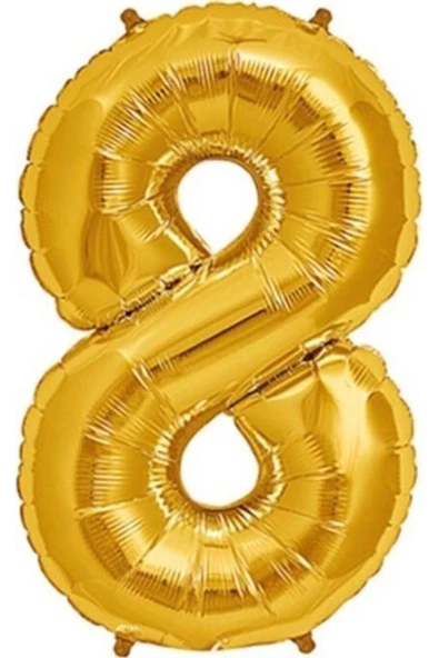 Pazariz 8 Folyo Balon Gold ürün görseli 1