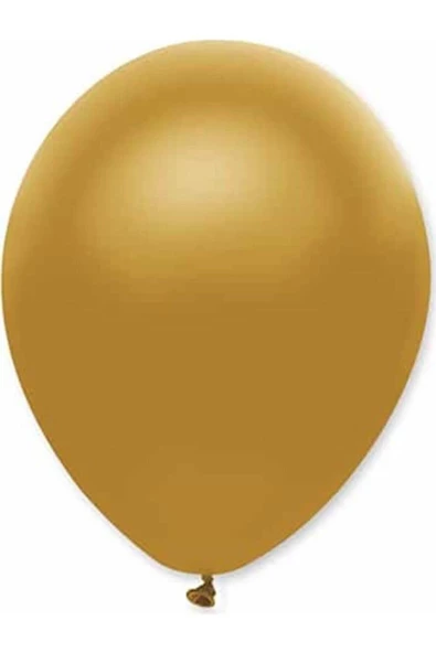 Pazariz Altın Renk Metalik Balon ürün görseli 1