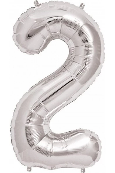 Pazariz 2 Yaş Gümüş Balon ürün görseli 1
