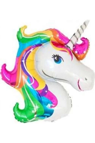 Pazariz Unicorn Supershape 82 Cm Folyo Balon ürün görseli 1