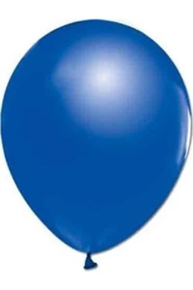Pazariz Metalik Mavi Balon 100 Adet ürün görseli 1