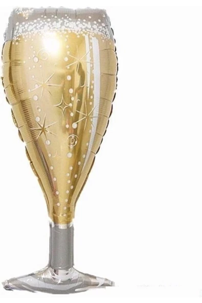 Pazariz Folyo Balon Doğum Günü Balonu Parti Balonu 100 X 45 Cm Kadeh ürün görseli 1