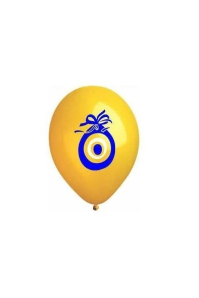 Pazariz Nazar Boncuğu Desenli Balon - 100 Adet ürün görseli 1