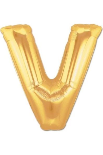Pazariz V Folyo Balon Gold ürün görseli 1