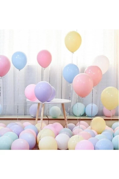 Pazariz Makaron Balon 100 Adet - Resim 2