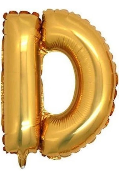 Pazariz D Folyo Balon Gold 100 Cm Helyum Balon Uçan Balon ürün görseli 1