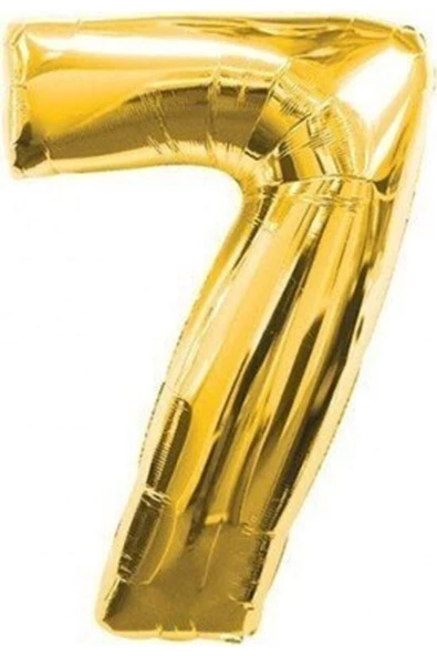 Pazariz Gold Folyo Balon 7 Rakamı ürün görseli 1