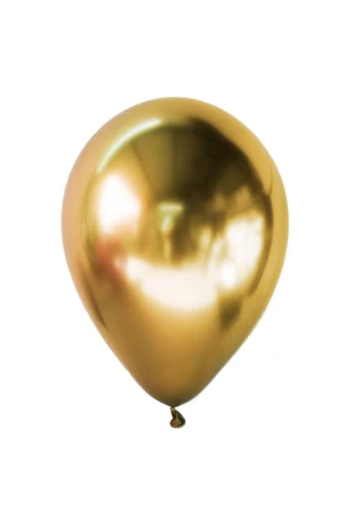 Pazariz 12 Inç Krom Balon Gold 10 Adet ürün görseli 1