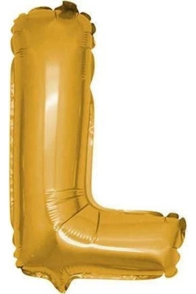 Pazariz L Folyo Balon Gold 100 Cm Helyum Balon Uçan Balon ürün görseli 1