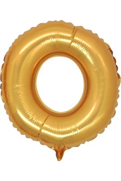 Pazariz Balon Parti O Harf Gold Folyo Balon 102 Cm ürün görseli 1