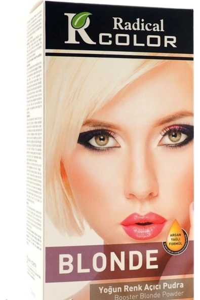 Pazariz Color Blonde Yoğun Renk Açıcı Argan Yağlı Formül ürün görseli 1