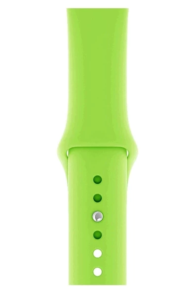 Pazariz Apple Watch Uyumlu3 4 5 6 7 8 Se 38 40 41mm Kordon Kayış Klasik Silikon ürün görseli 1