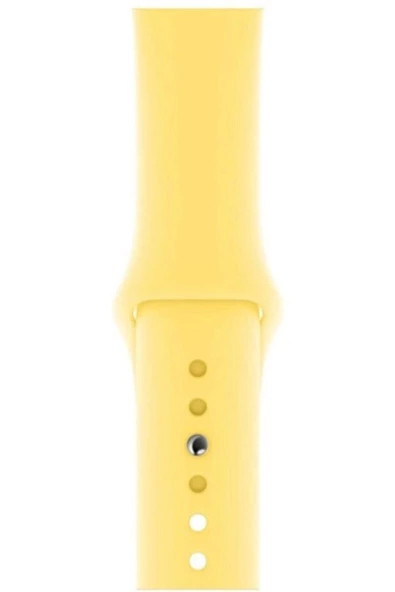 Pazariz Apple Watch Uyumlu3 4 5 6 7 8 Se 38 40 41mm Kalite Kordon Kayış Klasik Kaliteli Silikon ürün görseli 1