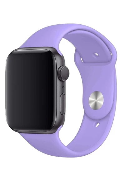 Pazariz Apple Watch Uyumlu42 / 44 / 45 Mm - 2 3 4 5 6 7 8 Se Silikon Kordon Kayış Band ürün görseli 1