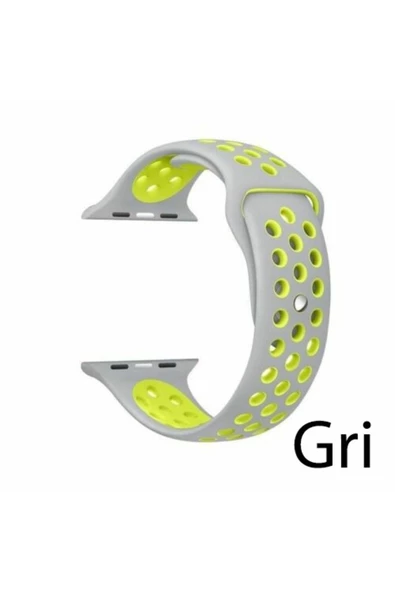 Pazariz Apple Watch Uyumlu1 2 3 4 5 6 7 8 38mm 40mm 41mm Spor Silikon Kordon ürün görseli 1