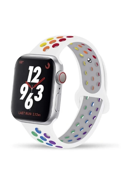 Pazariz Apple Watch Uyumlu2/3/4/5/6/7/8/se 40mm Delikli Spor Kordon / ürün görseli 1