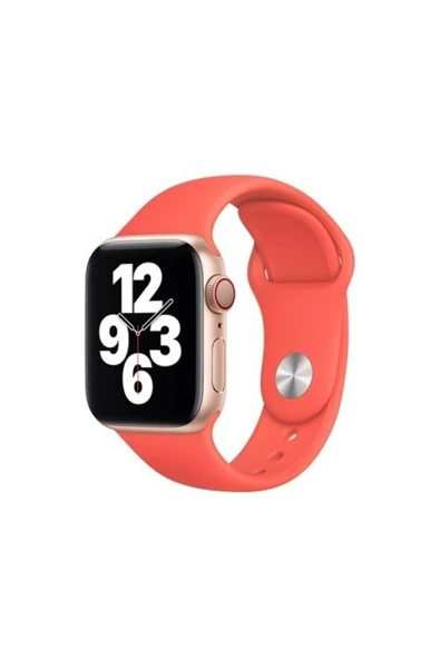 Pazariz Apple Watch Uyumlumercan Spor Kordon Silikon Kayış 38 40 Mm ürün görseli 1