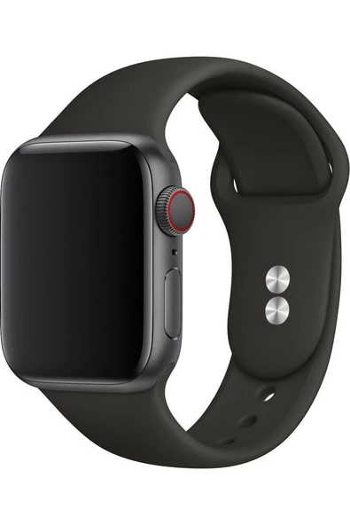 Pazariz Apple 8 Series Watch Uyumluultra 45 Mm Klasik Sililkon Kordon ürün görseli 1
