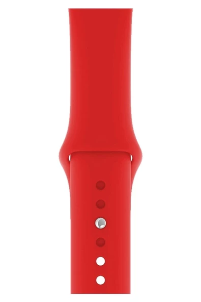 Pazariz Apple Watch Uyumlu3 4 5 6 7 8 Se 42 44 45mm Kaliteli Spor Klasik Slikon Kordon Kayış ürün görseli 1