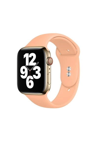 Pazariz Apple Watch Uyumlu2 3 4 5 6 Se 42 Mm 44 Mm Spor Sililkon Kordon ürün görseli 1