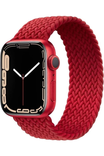 Pazariz Apple Watch Uyumlu38mm 40mm 41mm 1/2/3/4/5/6/se/7/8 Kordon Örgü Kordon 32 12 ürün görseli 1