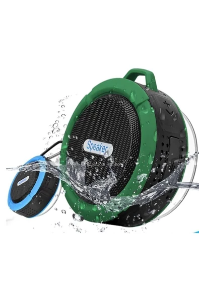 Pazariz Bluetooth Su Geçirmez Hoparlör Uzun Pil Ömrü ürün görseli 1