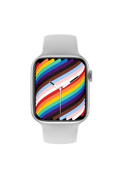 Pazariz Akıllı Saat Series 7 Sw17 Pro Max Ios Andorid Destekli Arama Özeliği Sağlık Verileri Ölçüm Sensörlü ürün görseli 1