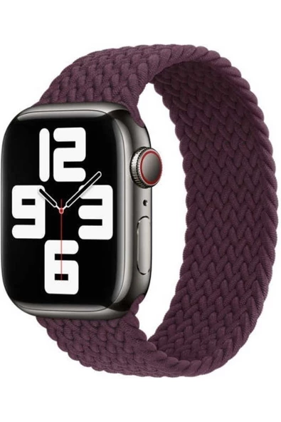 Pazariz Apple Watch Uyumlu38mm 40mm 41mm 1/2/3/4/5/6/se/7/8 Kordon Örgü Kordon 32 12 ürün görseli 1