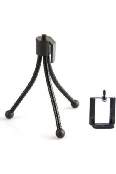 Pazariz Mini Telefon Kamera Tripod - Resim 2