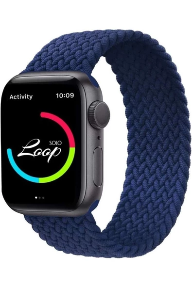 Pazariz Apple Watch Uyumlu38mm 40mm 41mm 1/2/3/4/5/6/se/7/8 Kordon Örgü Kordon 32 12 ürün görseli 1