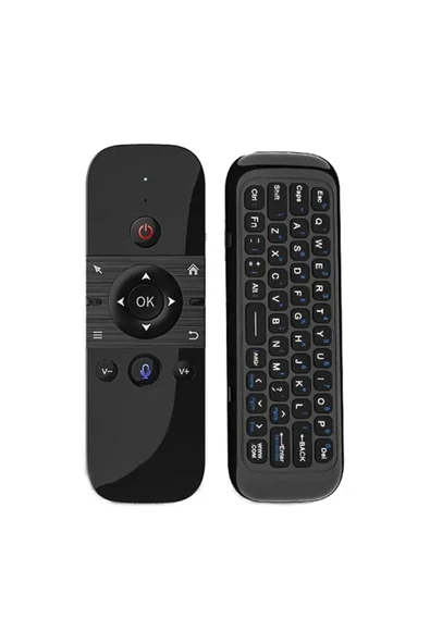 Pazariz ® 2.4ghz Klavye Sesle Kumanda Jiroskop Air Mouse Akıllı Tv Android Box Klavye Uzaktan Kumanda ürün görseli 1