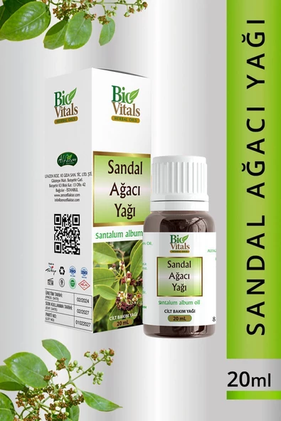 Pazariz Sandal Ağacı Yağı 20ml ürün görseli 1