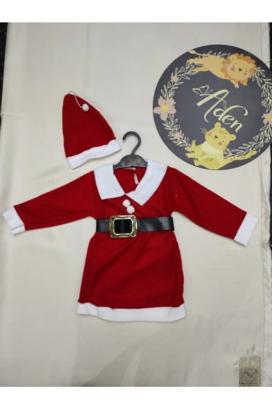Pazariz Kız 1/4 Yaş Noel Elbise ürün görseli 1