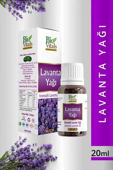 Pazariz Lavanta Yağı 20 ml ürün görseli 1