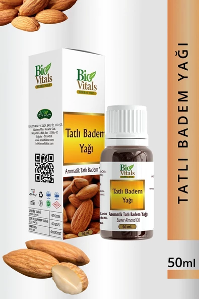 Pazariz Tatlı Badem Yağı 50ml ürün görseli 1