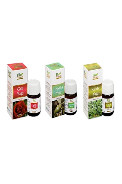 Pazariz Gül Jojoba Kekik-aromatik Masaj-cilt Bakım Yağ Seti ürün görseli 1