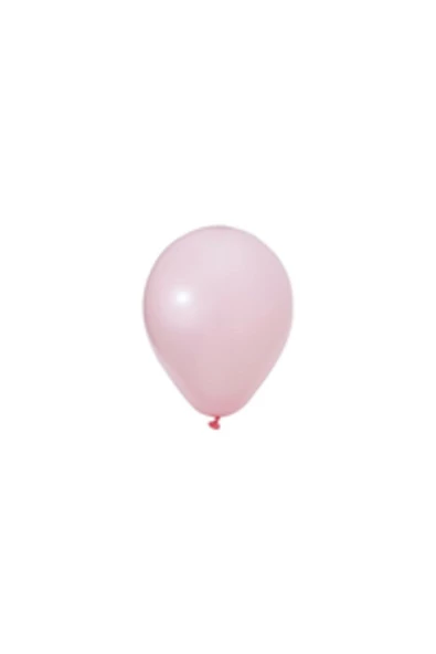 Pazariz 12 Inç Standart Boy Makaron Balon Makaron Pembe 100 Adet ürün görseli 1