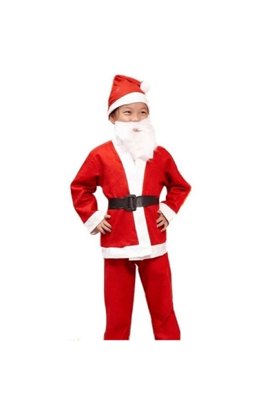 Pazariz Erkek Çocuk - Bebek Yılbaşı Noel Kostümü Kıyafeti 6 Ay ürün görseli 1